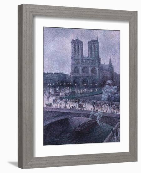 Notre Dame-Maximilien Luce-Framed Giclee Print