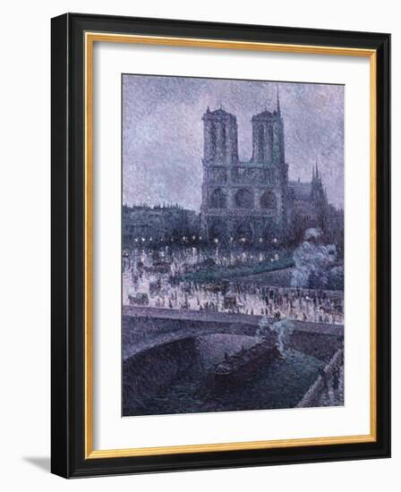 Notre Dame-Maximilien Luce-Framed Giclee Print