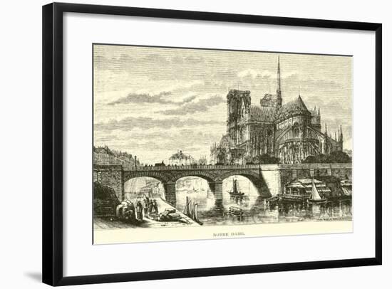 Notre Dame-null-Framed Giclee Print