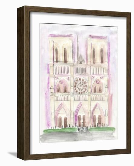 Notre Dame-Cheryl Bartley-Framed Giclee Print