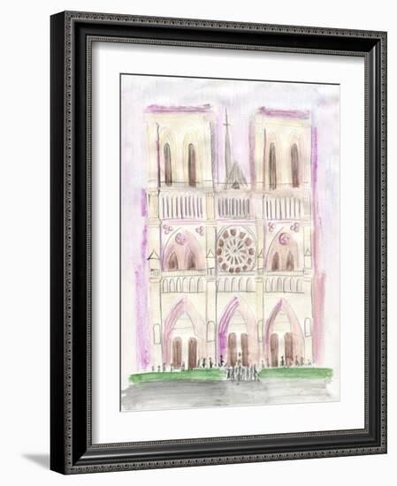 Notre Dame-Cheryl Bartley-Framed Giclee Print