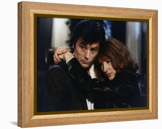 Notre histoire Our Story by Bertrand Blier with Alain Delon and Nathalie Baye, 1984 (photo)-null-Framed Stretched Canvas