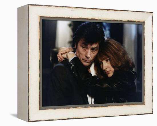 Notre histoire Our Story by Bertrand Blier with Alain Delon and Nathalie Baye, 1984 (photo)-null-Framed Stretched Canvas