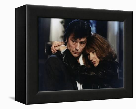 Notre histoire Our Story by Bertrand Blier with Alain Delon and Nathalie Baye, 1984 (photo)-null-Framed Stretched Canvas