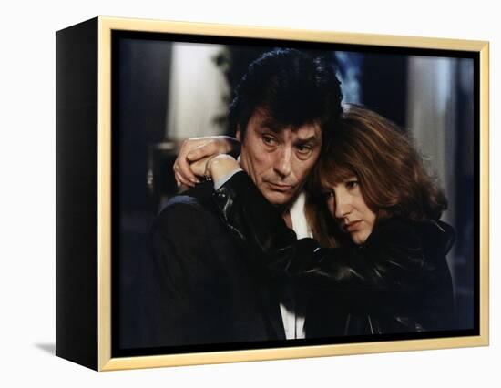 Notre histoire Our Story by Bertrand Blier with Alain Delon and Nathalie Baye, 1984 (photo)-null-Framed Stretched Canvas