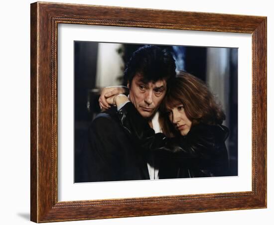 Notre histoire Our Story by Bertrand Blier with Alain Delon and Nathalie Baye, 1984 (photo)-null-Framed Photo