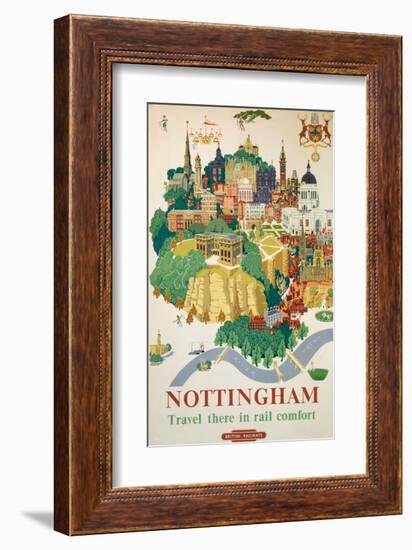 Nottingham, BR, c.1953-null-Framed Art Print