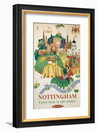 Nottingham, BR, c.1953-null-Framed Art Print