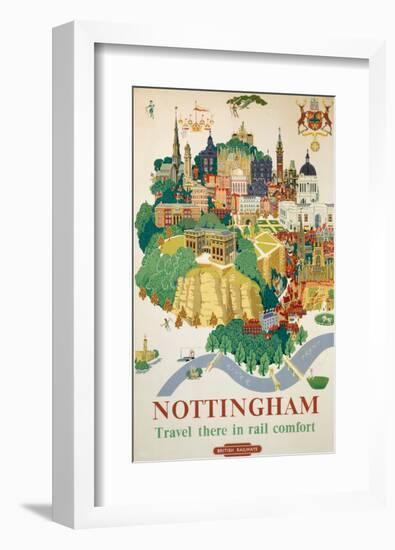 Nottingham, BR, c.1953-null-Framed Art Print