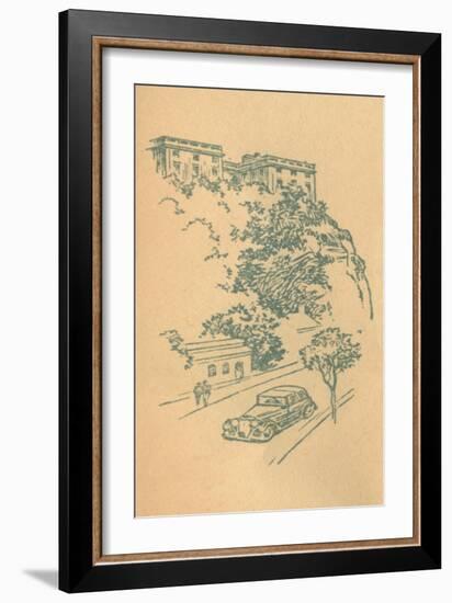 'Nottingham Castle', c1936-Unknown-Framed Giclee Print