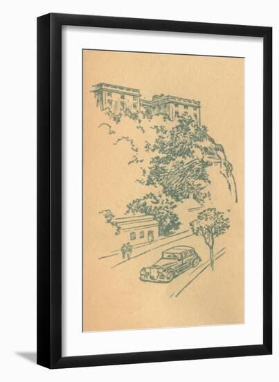 'Nottingham Castle', c1936-Unknown-Framed Giclee Print