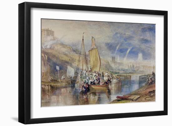 Nottingham-Joseph Mallord William Turner-Framed Giclee Print