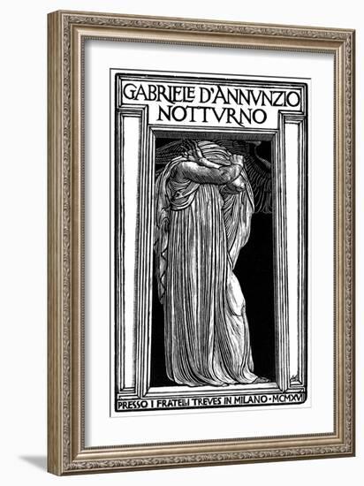 Notturno, by Gabriele D'Annunzio, 1921-null-Framed Giclee Print