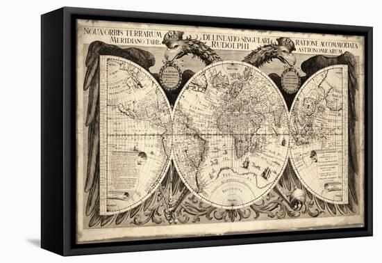 Noua Orbis Terrarum 1630-Vintage Lavoie-Framed Premier Image Canvas