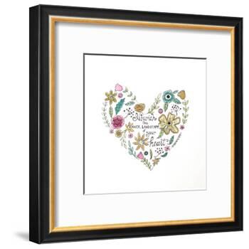 Nourish-Elizabeth Tyndall-Framed Art Print