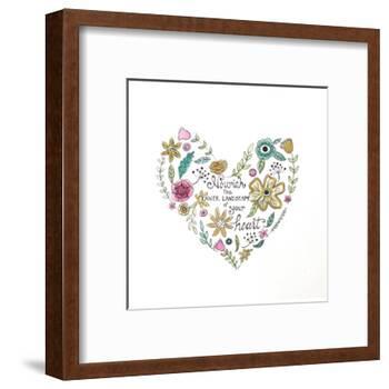 Nourish-Elizabeth Tyndall-Framed Art Print