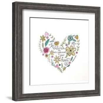 Nourish-Elizabeth Tyndall-Framed Art Print