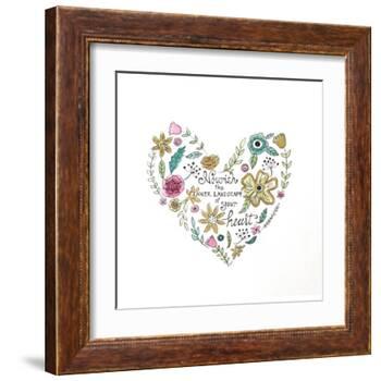 Nourish-Elizabeth Tyndall-Framed Art Print