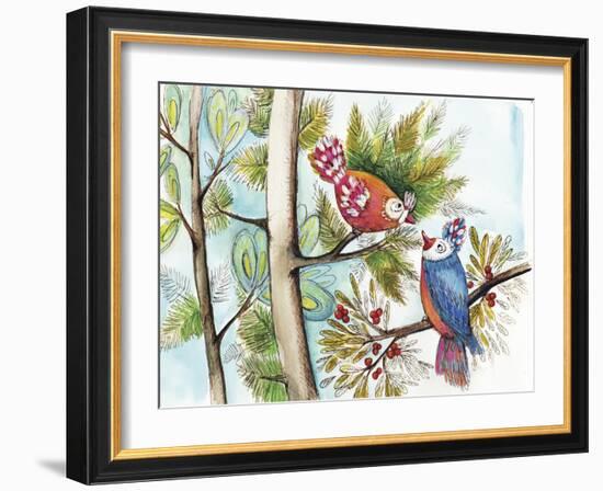 Nous Deux-Anne Cote-Framed Giclee Print