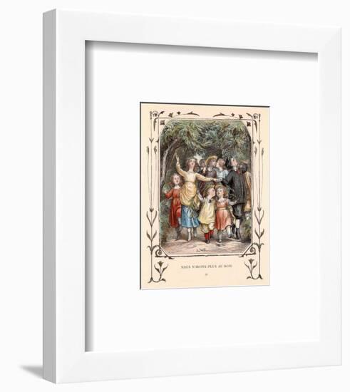 Nous N'irons Plus Au Bois IV-null-Framed Art Print