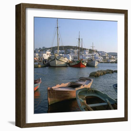 Noussa Harbour in the Evening-CM Dixon-Framed Photographic Print