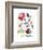 Nouveau Boheme - Folk Art Series No. 2-Kiana Mosley-Framed Art Print