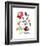 Nouveau Boheme - Folk Art Series No. 2-Kiana Mosley-Framed Art Print