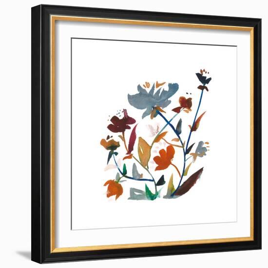 Nouveau Boheme - Folk Art Series No. 3-Kiana Mosley-Framed Giclee Print