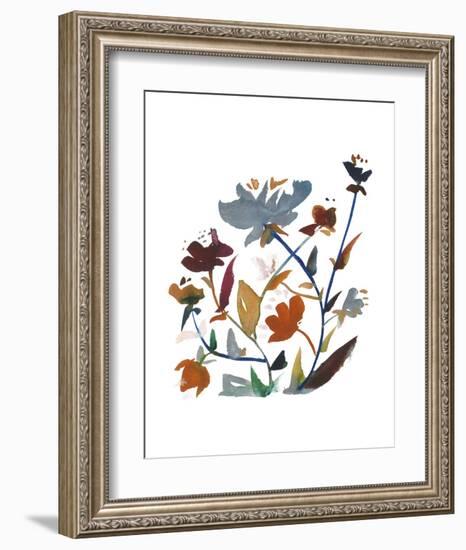 Nouveau Boheme - Folk Art Series No. 3-Kiana Mosley-Framed Art Print