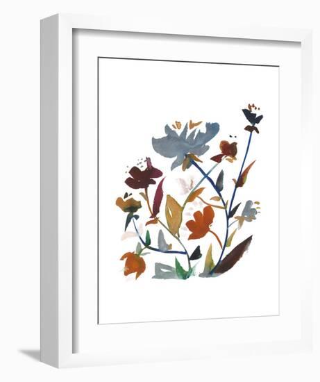 Nouveau Boheme - Folk Art Series No. 3-Kiana Mosley-Framed Art Print