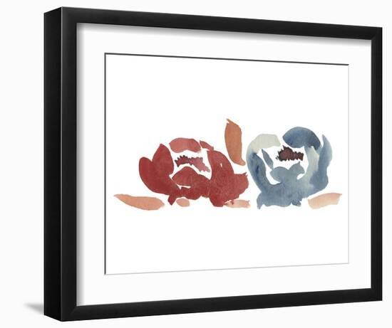 Nouveau Boheme - Folk Art Series No. 4-Kiana Mosley-Framed Art Print