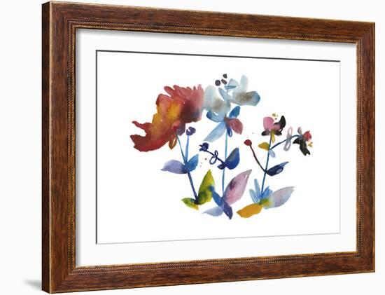 Nouveau Boheme - Island Series No. 1-Kiana Mosley-Framed Art Print