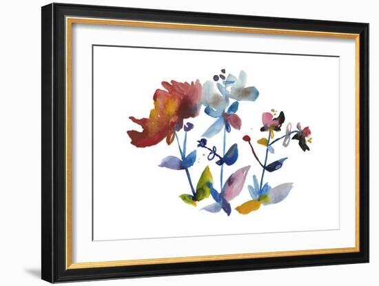 Nouveau Boheme - Island Series No. 1-Kiana Mosley-Framed Art Print