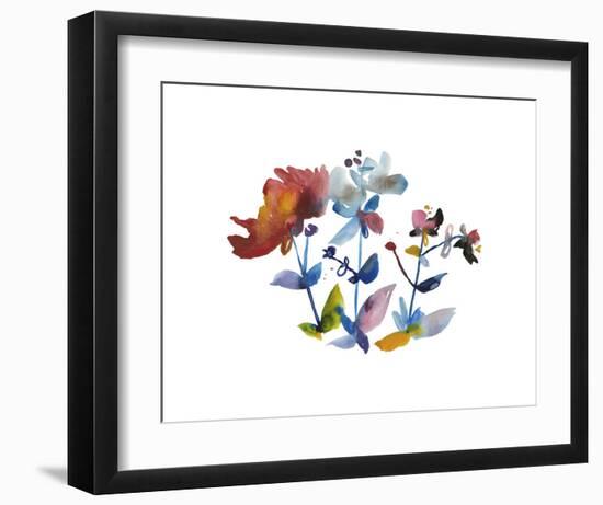 Nouveau Boheme - Island Series No. 1-Kiana Mosley-Framed Art Print