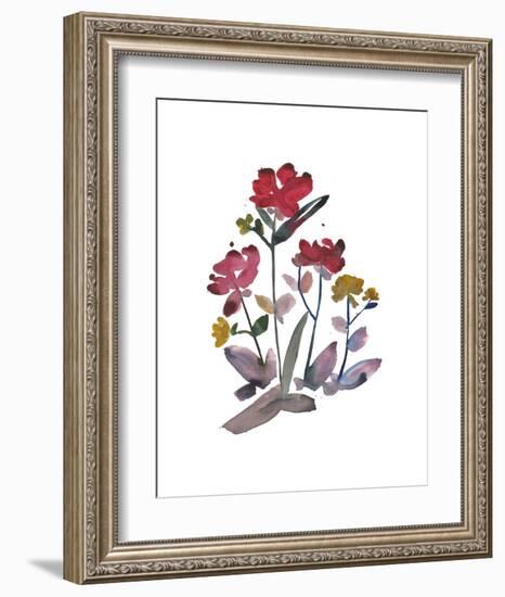 Nouveau Boheme - Island Series No. 2-Kiana Mosley-Framed Art Print