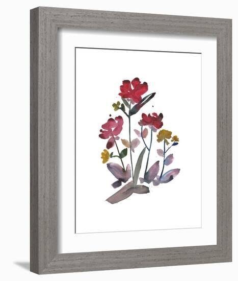 Nouveau Boheme - Island Series No. 2-Kiana Mosley-Framed Art Print