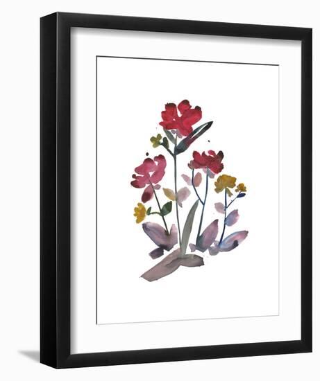 Nouveau Boheme - Island Series No. 2-Kiana Mosley-Framed Art Print