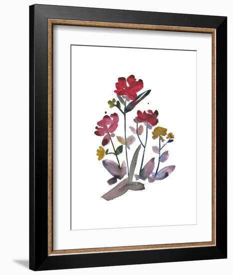 Nouveau Boheme - Island Series No. 2-Kiana Mosley-Framed Art Print