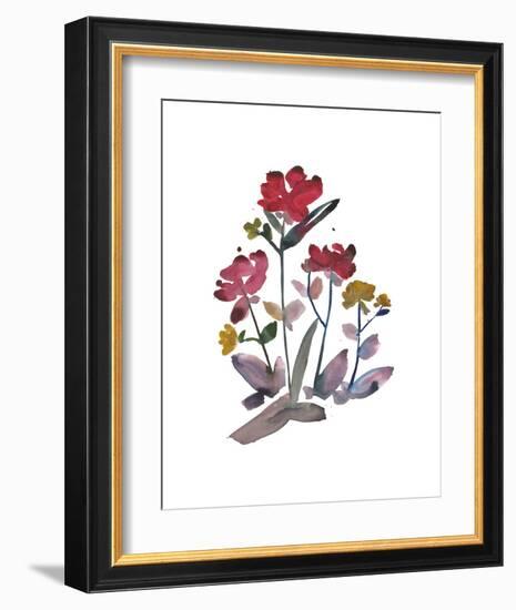 Nouveau Boheme - Island Series No. 2-Kiana Mosley-Framed Art Print