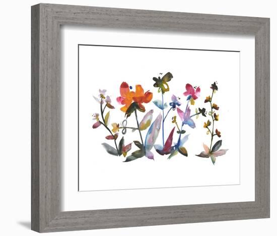 Nouveau Boheme - Island Series No. 3-Kiana Mosley-Framed Art Print