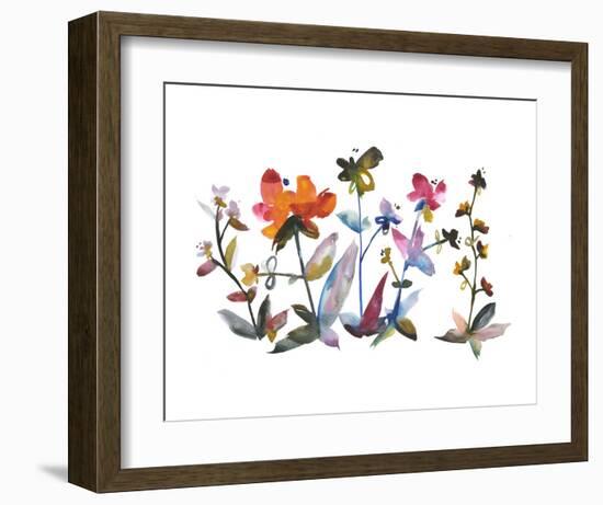 Nouveau Boheme - Island Series No. 3-Kiana Mosley-Framed Art Print