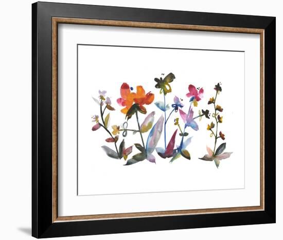 Nouveau Boheme - Island Series No. 3-Kiana Mosley-Framed Art Print