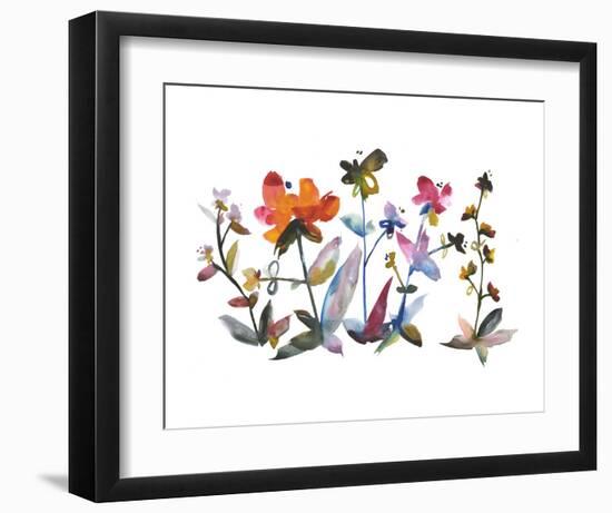 Nouveau Boheme - Island Series No. 3-Kiana Mosley-Framed Art Print