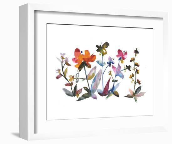 Nouveau Boheme - Island Series No. 3-Kiana Mosley-Framed Art Print