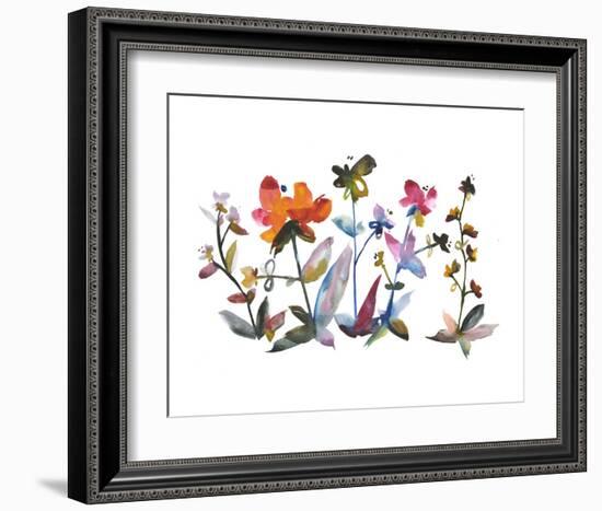 Nouveau Boheme - Island Series No. 3-Kiana Mosley-Framed Art Print