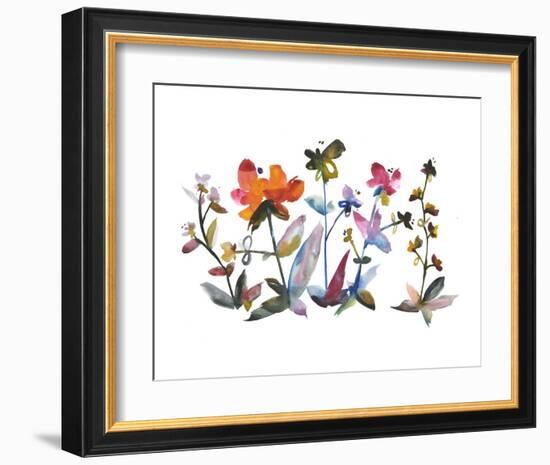 Nouveau Boheme - Island Series No. 3-Kiana Mosley-Framed Art Print