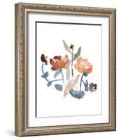 Nouveau Boheme No. 2 - Japanese Garden Series-Kiana Mosley-Framed Art Print