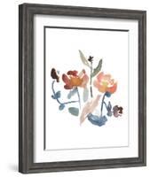 Nouveau Boheme No. 2 - Japanese Garden Series-Kiana Mosley-Framed Art Print