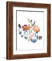 Nouveau Boheme No. 2 - Japanese Garden Series-Kiana Mosley-Framed Art Print