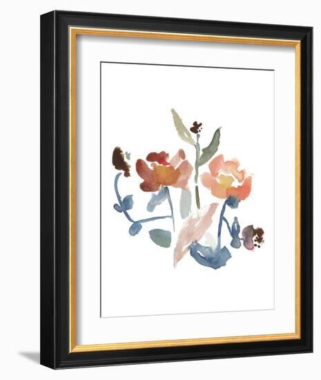 Nouveau Boheme No. 2 - Japanese Garden Series-Kiana Mosley-Framed Art Print